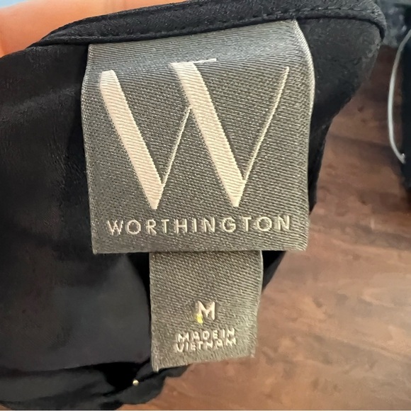 Worthington Black Sleeveless Bodysuit - Picture 9 of 10